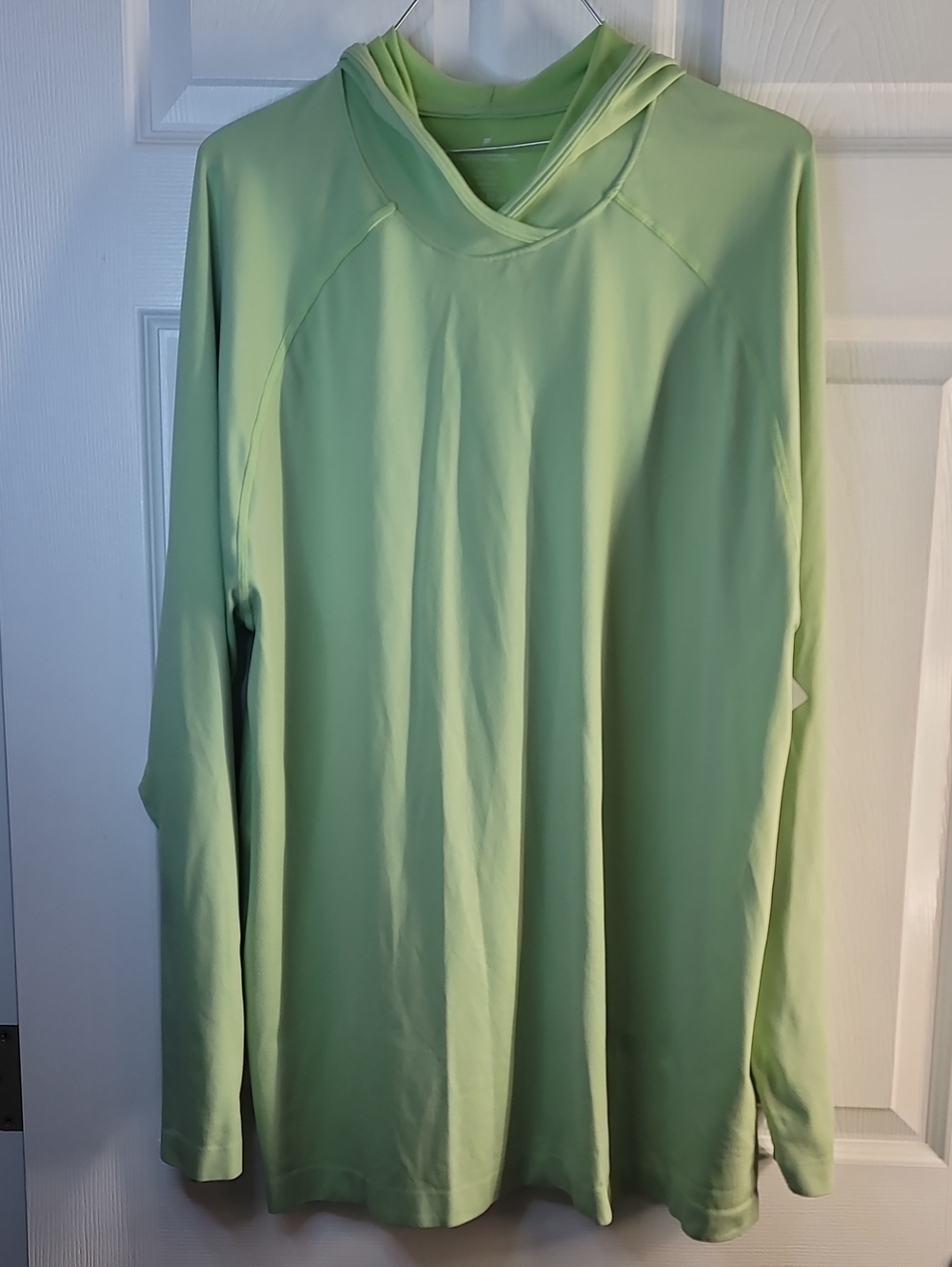 Fabletics Mint Green Lightweight Cloud Jersey Active Pullover Hoodie